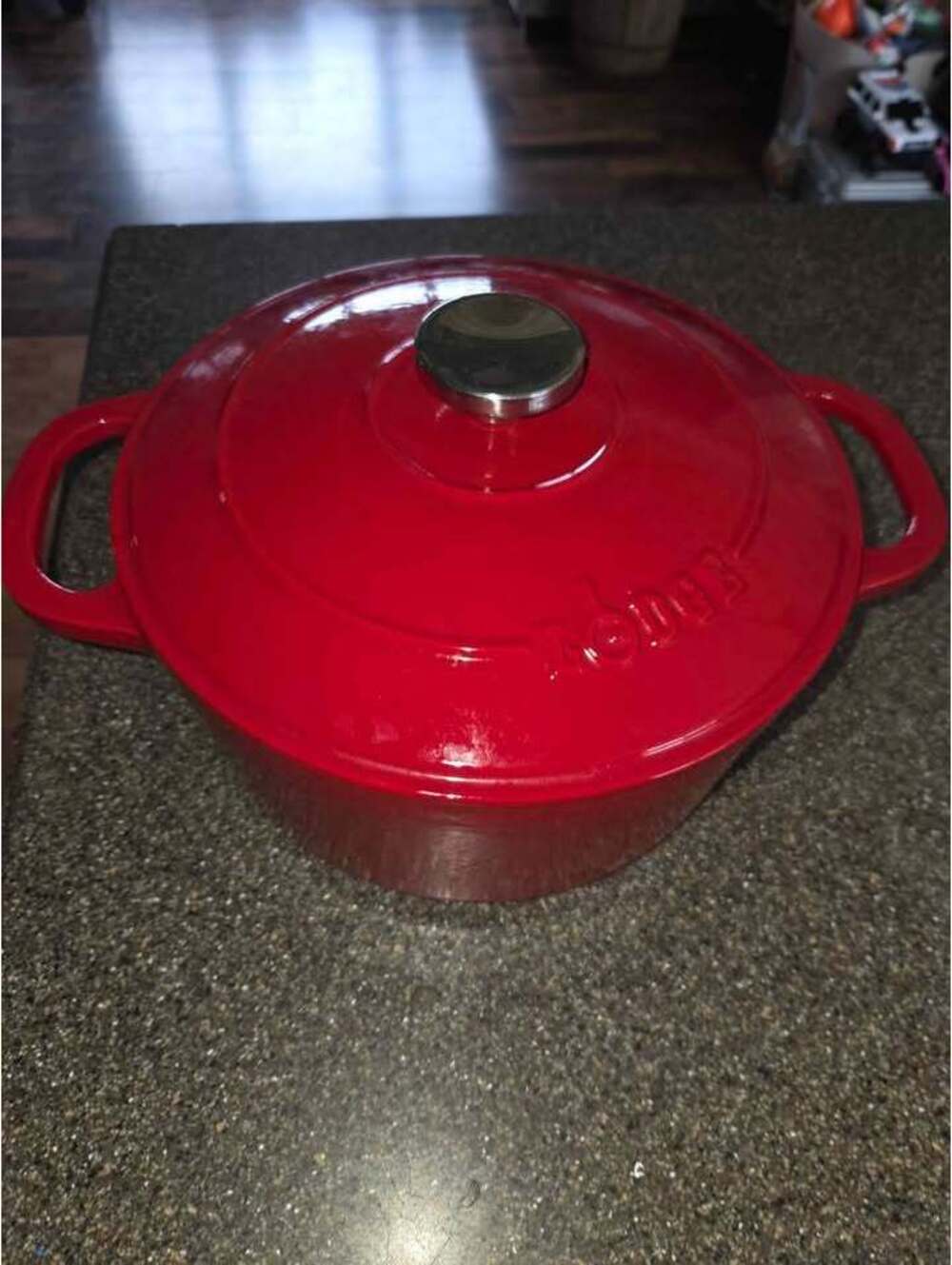 Lodge cast iron pot